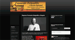 Desktop Screenshot of cancionesfernandodelgadillo.blogspot.com