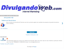 Tablet Screenshot of divulgandoweb.blogspot.com