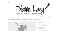 Desktop Screenshot of diannelang.blogspot.com