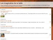 Tablet Screenshot of imaginairesdelatable.blogspot.com