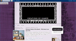 Desktop Screenshot of creationsbykimber.blogspot.com