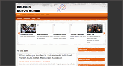 Desktop Screenshot of colegionuevomundo.blogspot.com