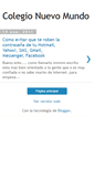 Mobile Screenshot of colegionuevomundo.blogspot.com
