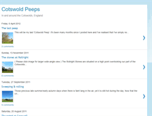 Tablet Screenshot of cotswoldpeeps.blogspot.com