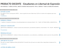 Tablet Screenshot of estudiantesenlibertad.blogspot.com