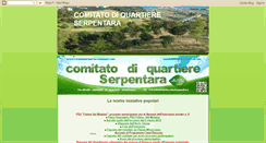 Desktop Screenshot of comitatoserpentara.blogspot.com