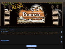 Tablet Screenshot of pilotessadesign.blogspot.com