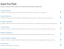 Tablet Screenshot of gamefunflash.blogspot.com