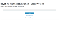 Tablet Screenshot of boyetreunion.blogspot.com
