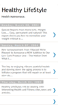 Mobile Screenshot of healthylifestyle.blogspot.com