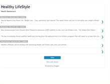 Tablet Screenshot of healthylifestyle.blogspot.com