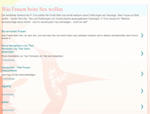 Tablet Screenshot of frauen-beim-sex-wollen.blogspot.com