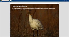 Desktop Screenshot of naturalezacharra.blogspot.com