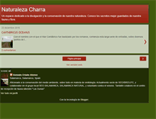 Tablet Screenshot of naturalezacharra.blogspot.com
