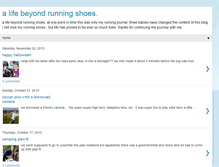 Tablet Screenshot of goesonruns.blogspot.com