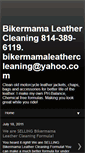 Mobile Screenshot of bikermamaleathercleaning.blogspot.com