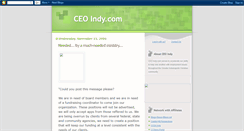 Desktop Screenshot of ceoindy.blogspot.com