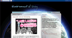 Desktop Screenshot of environmentalday.blogspot.com