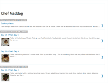 Tablet Screenshot of chefmaddog.blogspot.com