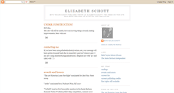 Desktop Screenshot of elizabethschott.blogspot.com