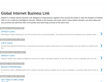 Tablet Screenshot of globalinternetbusinesslink.blogspot.com