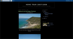 Desktop Screenshot of howetour.blogspot.com