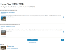 Tablet Screenshot of howetour.blogspot.com