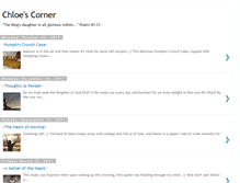 Tablet Screenshot of chloe14corner.blogspot.com