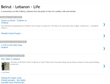 Tablet Screenshot of beirut-lebanon-life.blogspot.com