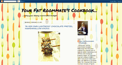 Desktop Screenshot of fatroommatescookbook.blogspot.com