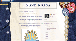 Desktop Screenshot of danddsaga.blogspot.com