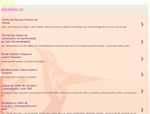 Tablet Screenshot of escritoscc.blogspot.com