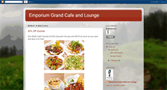 Desktop Screenshot of emporiumgrandcafeandlounge.blogspot.com