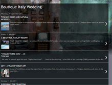 Tablet Screenshot of boutiqueitalywedding.blogspot.com