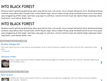 Tablet Screenshot of intoblackforest.blogspot.com