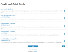 Tablet Screenshot of credit-debit-card.blogspot.com