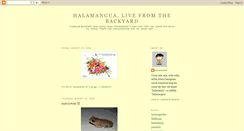 Desktop Screenshot of halamangua.blogspot.com