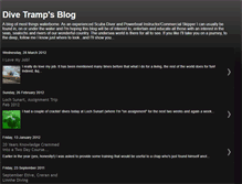 Tablet Screenshot of divetramp.blogspot.com
