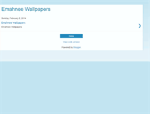 Tablet Screenshot of eemahnee.blogspot.com