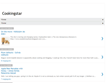 Tablet Screenshot of cookingstar.blogspot.com