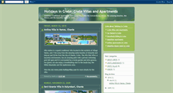 Desktop Screenshot of crete-villas.blogspot.com