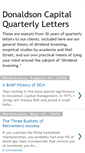 Mobile Screenshot of donaldsonquarterly.blogspot.com