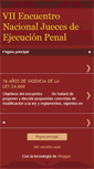 Mobile Screenshot of encuentrojuecesejecucionpenal.blogspot.com