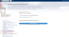 Desktop Screenshot of democracyupsidedown.blogspot.com