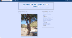 Desktop Screenshot of chandlerdailyphoto.blogspot.com