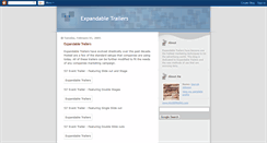 Desktop Screenshot of expandabletrailers.blogspot.com
