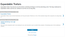 Tablet Screenshot of expandabletrailers.blogspot.com