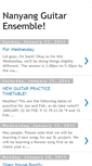 Mobile Screenshot of nyguitarensemble.blogspot.com