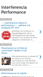 Mobile Screenshot of interferenciaperformance.blogspot.com
