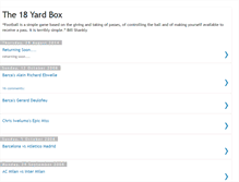 Tablet Screenshot of 18yardbox.blogspot.com